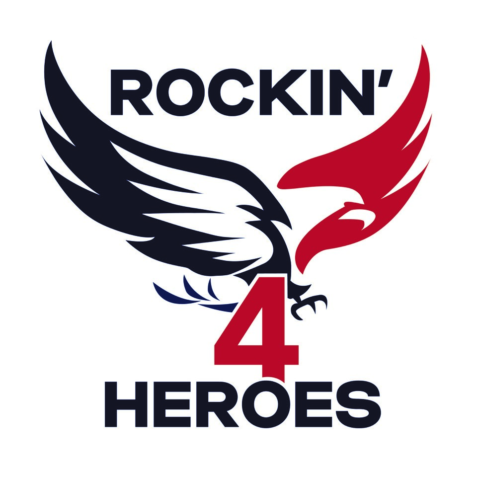 Rockin' 4 Heroes Logo